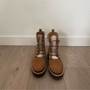 MARC FISHER LIZZIE LUGSOLE ANKLE BOOT